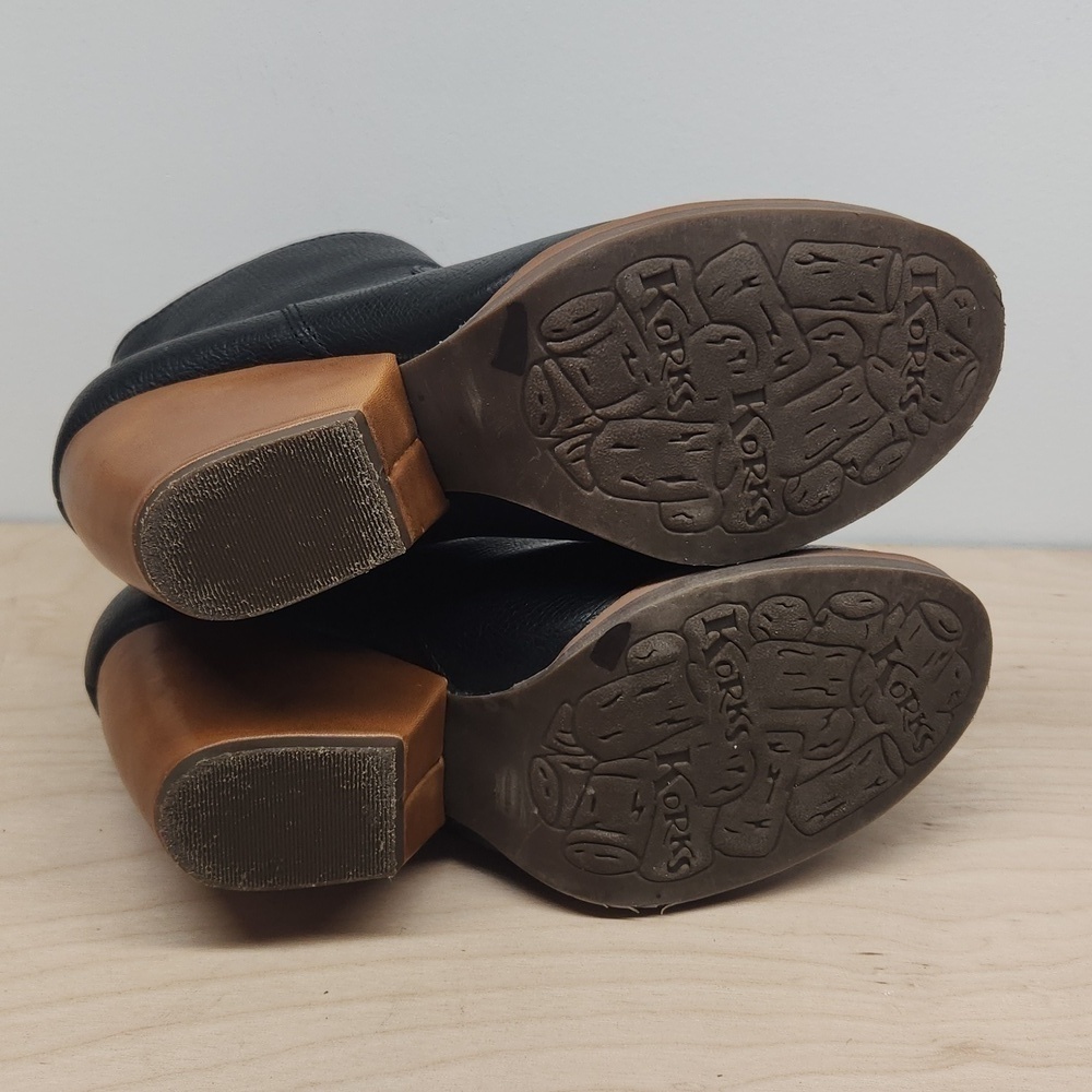 Kork-Ease Patrina Leather Ankle Boots Booties Women’s Sz 7 1/2 EUC NICE! - Picture 7 of 16